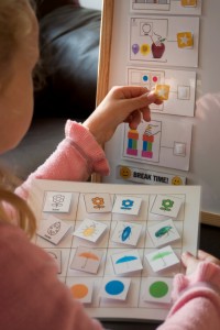Child Using Image Board